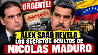 🚨URGENTE!! ALEX SAAB REVELA TODOS LOS SECRETOS DE MADURO ⚠️ SE DECLARA CULPABLE | NOTICIAS VENEZUELA