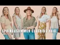 Spring Clothing Try On Haul 2021 Love Olive Co New Clothing Haul Boho Clothes