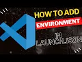 How to Add Environment Variables to launch json in VSCODE
