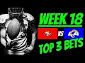 Top 3 NFL Picks - Week 18 NFL Predictions