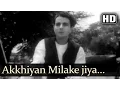Lagu Akkhiyan Milake Jiya Bharmake (HD) - Rattan Songs - Karan Deewan - Manju - Swarnlata - Naushad