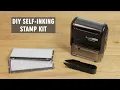 ExcelMark Self-Inking DIY Stamp Kit A2359