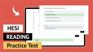 HESI A2 Practice Test Reading 2024 with Explained Answers