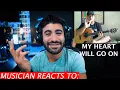 Musician Reacts To Alip Ba Ta - My Heart Will Go On - Celine Dion Cover