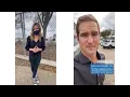 Ellison Barber and Morgan Chesky learns Joe Biden visits Harris County Public Health for FEMA