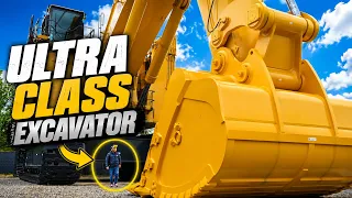 Massive 800 Tonne Komatsu Mining Excavator