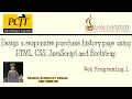 Design a responsive purchase history page using HTML CSS JavaScript and Bootstrap WP 01 35