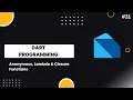 Anonymous Lambda Closure Functions in Dart Urdu Hindi