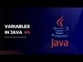 Variables in Java Local Variable and Global Variable Final Variable Java Series