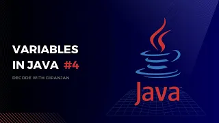 Variables in Java Local Variable and Global Variable Final Variable Java Series