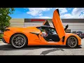 Chevrolet Corvette C8 2023 Z06 Vertical Lambo Doors Conversion kit by Vertical Doors Inc