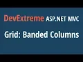 DevExtreme ASP NET C Grid Banded Columns