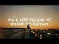Death Cab for Cutie - Stone Over Water (Lyrics)