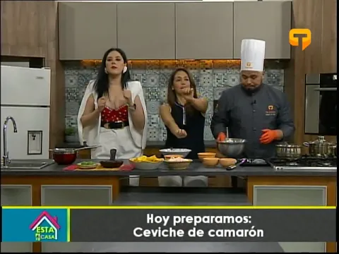 Hoy preparamos Ceviche de camarón