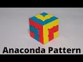 Make a Anaconda Pattern on Rubik s Cube without Algorithm