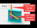 Cam and Follower Mechanism part 1 Solid Edge