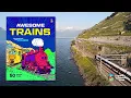 Awesome Trains Colouring Book for Children by Captain Colouring Book