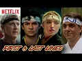 Every First and Last Line in Cobra Kai Netflix