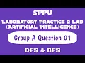 DFS BFS Question 01 Group A Artificial Intelligence Lab LP2 TE Computer Engg SPPU