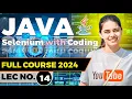 Java Automation Testing Selenium Tutorial For beginners Part 14