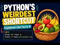 The One-Line Trick Every Python Beginner Needs