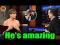 Lagu Taylor Swift Calls Name Fiancé Travis Kelce on The Late Show with Stephen Colbert on her birthday