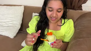 تحدي شفا تقول نعم  لكل شئ اطلبه ليوم كامل  دندنها