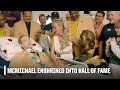 Steve McMichael s bust unveiled in his home surrounded by family and Bears teammates NFL on ESPN