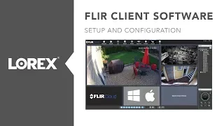 How to install and configure FLIR Cloud Client Software