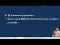 Even Numbers in JavaScript Console Program Explained Step by Step