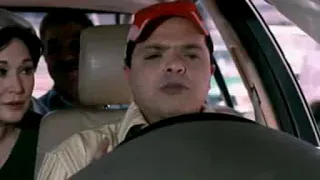 مشهد كوميدي من فيلم وش إجرام للفنان محمد هنيدي سواقة طه وتدميره لسيارة الشرطة بجودة عالية HD 