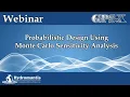 Probabilistic Design Using Monte Carlo Sensitivity Analysis in GPS-X