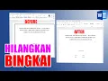 Lagu Cara Menghilangkan Bingkai di Microsoft Word