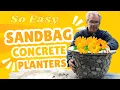 Download Lagu Hoe je met zandzakken plantenbakken van beton (cement) maakt. Maak eenvoudig prachtige plantenbak...