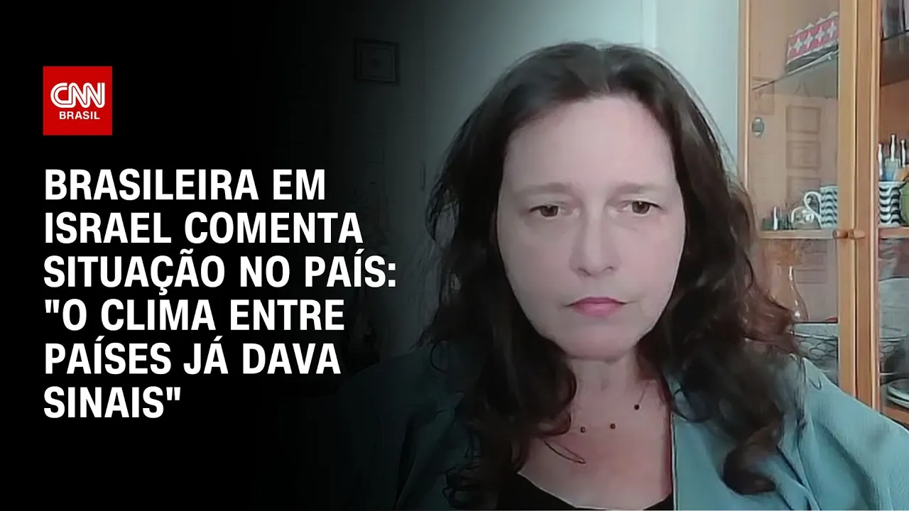 Brasileira em Israel comenta situação no país: "o clima entre países já dava sinais" | AGORA CNN