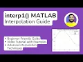 interp1 MATLAB Function - Syntax and Examples