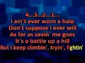 Blake Shelton - Bible Verses (karaoke)  (by request)