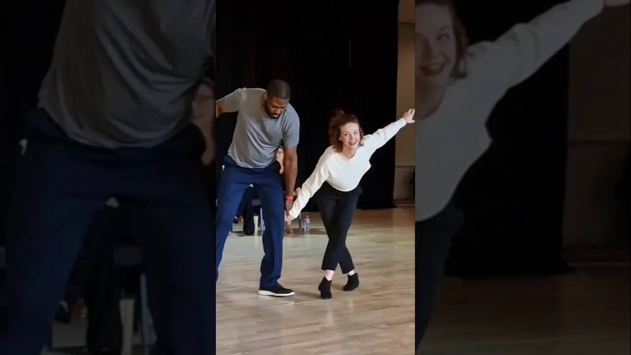 Groovy goodness with Alyssa (‪@SeanMcKeeverAlyssaMcKeever‬) #improv #westcoastswing