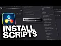 DaVinci Resolve Install Scripts