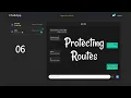 Real-time Chat App - 6 Protecting Routes React Node js and Socket io
