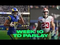 Week 10 TD Parlay Build