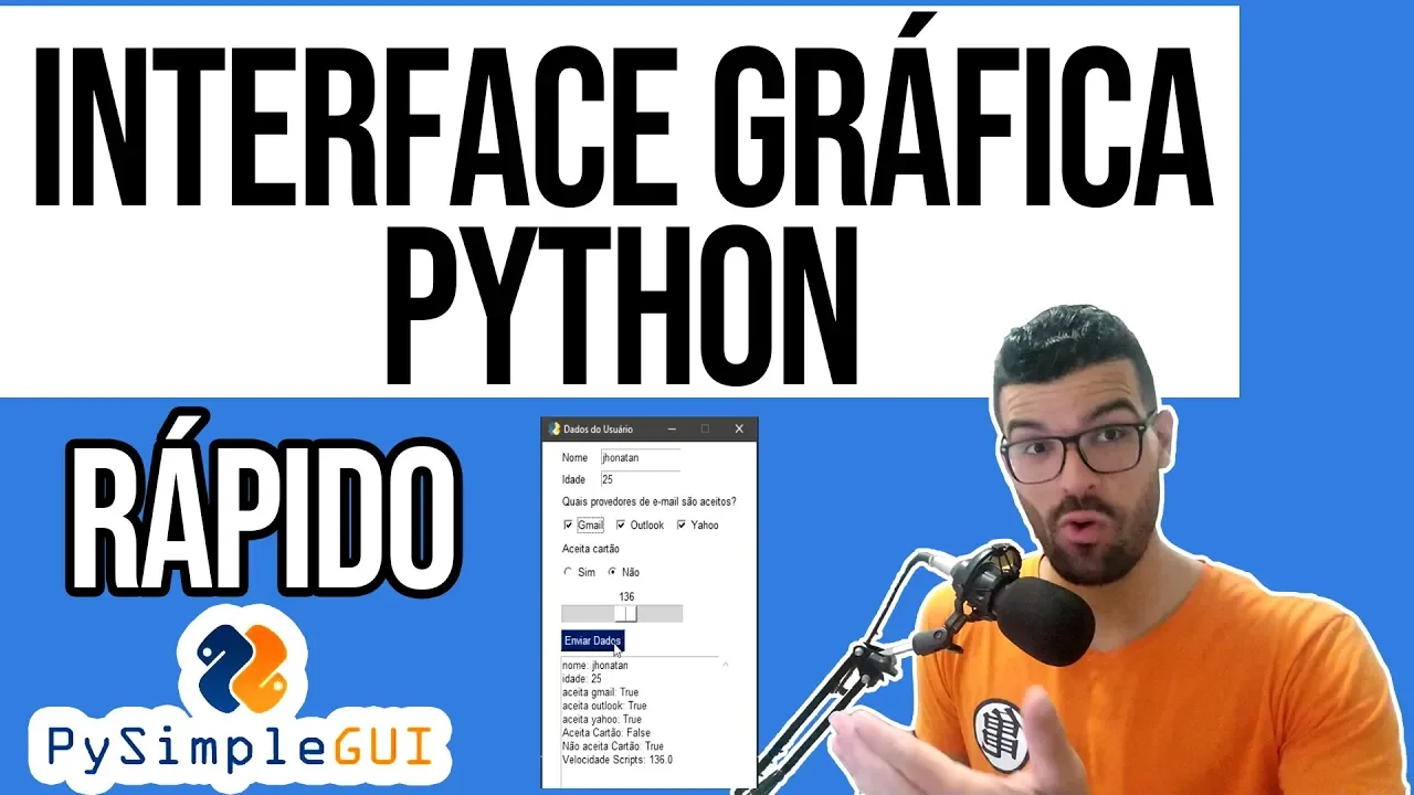 PySimpleGui - Criando uma Interface Gráfica com Python