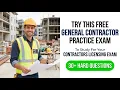 Pass the 2026 General Contractor License Exam with This Free Practice Test and Study Guide