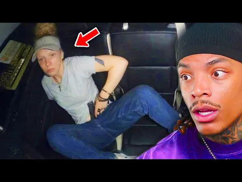 Woman Tries to Assassinate Cop Driving Her to Jail..