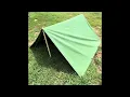 Rain Testing My Harbor Freight Canvas Tarp