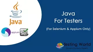 Java for Software Testers for Appium and Selenium Session 5 Method Functions