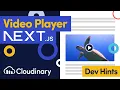 How to Build a Custom Player in Next js Cld Player