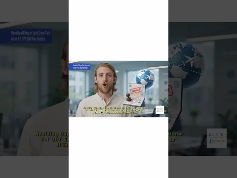 Benefits of Filing an Early Green Card for an F 1 OPT EAD Visa Holders