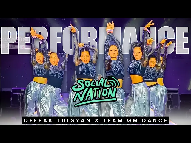 Download MP3 G M DANCE CENTRE PERFORMANCE AT SOCIALNATION 2024 | DEEPAK TULSYAN