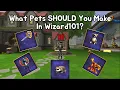 What Pets You Should Actually Make in Wizard101